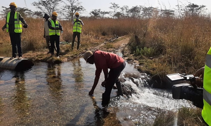 Des journalistes préoccupés par la pollution des eaux à la chefferie Kaponda